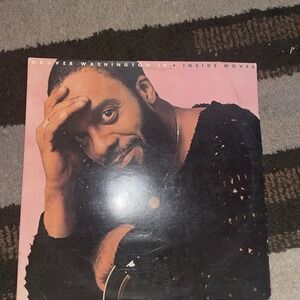 Grover Washington Jr Inside Moves Vinyl LP 1984 Elektra 60318-1 Jazz Fusion 12"